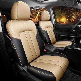 专车汽传祺GM专用舒6适全围广汽车569坐垫四季 通用耐磨皮包革座椅