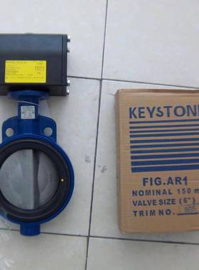 KEYSTNE凯斯通气F8CUIE动执行器EMER9SON气动执行机构双O作用气缸