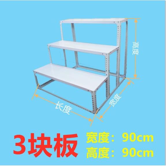 展示架多组层置物架梯形角钢花架角阶梯合落地无品牌/8E7Q货架铁