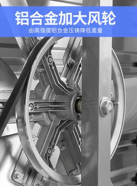 重锤式负压风机风扇38v220v永0磁电机省电工厂843用大风量加排厚