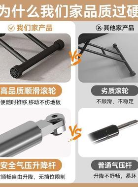 升降茶几餐桌两用多33688功能创意简约长方形户小厅型家折用客可