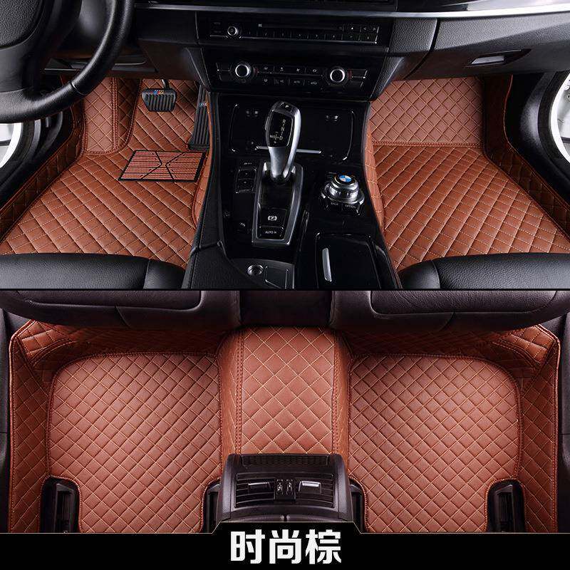 比亚迪E5汽车脚垫子全围大161VYB包7年2018新款3尊000贵型45脚踏