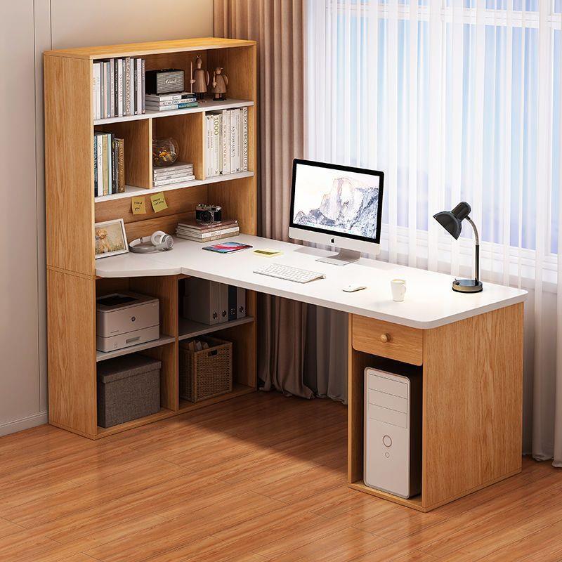 电脑无品牌/桌学习桌角字书桌架一体桌办公桌家用卧室书学转生写