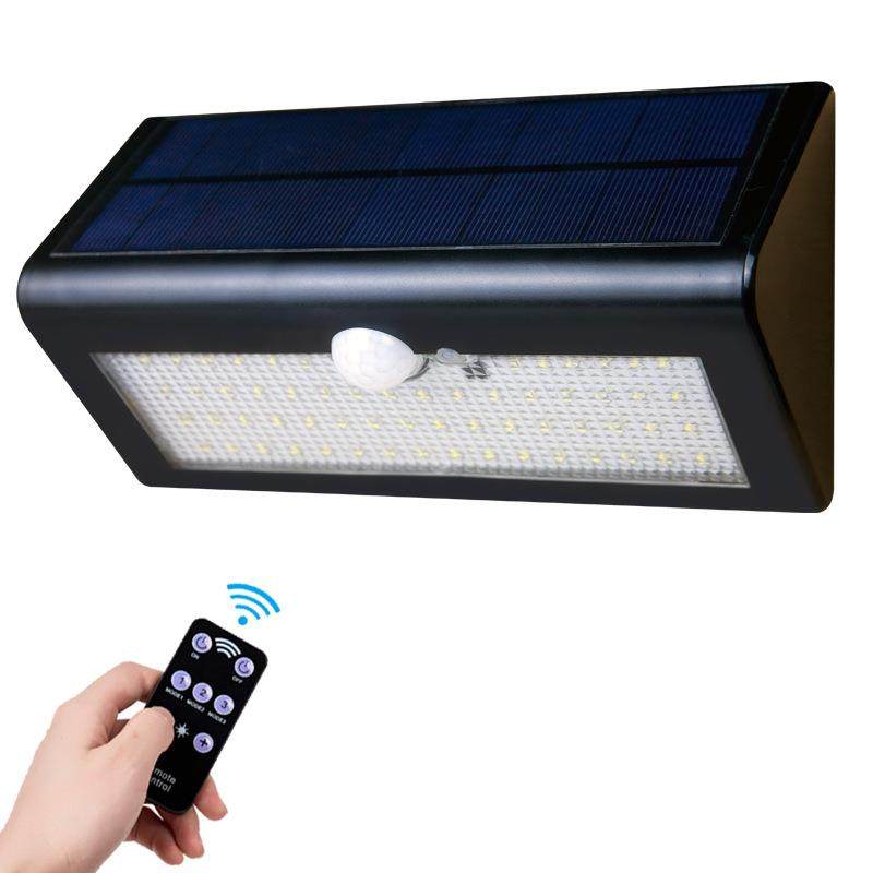 1718跨境太爆款阳能灯户超亮庭院灯38LED人体壁感应家用灯厂外家