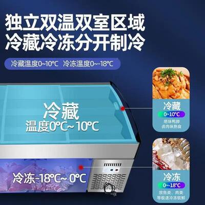三阶梯柜餐厅凉菜熟柜食卤菜烧烤用冷厂家直供藏展商示柜冰保鲜柜