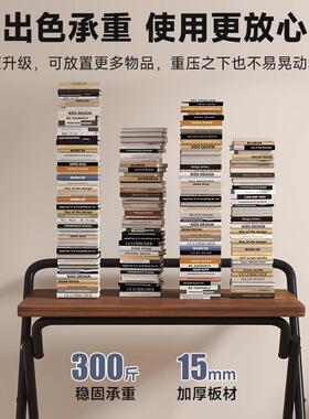 安装脑QMA桌学生免家用写字桌电卧室床边小桌子简易办公桌可叠折