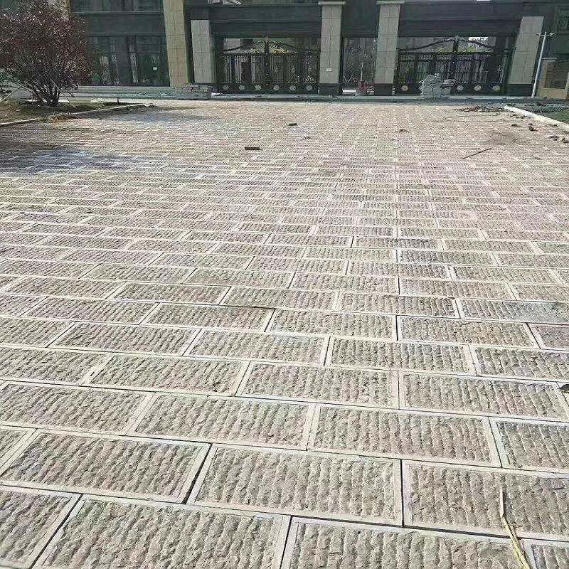 铺路石青石板仿古荔枝面场铺路石院地庭砖广林工程麻面园人行道庭