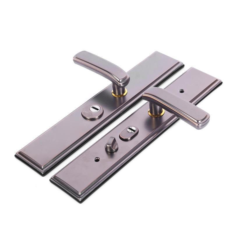 华MAJ微00红古铜不锈钢7防盗门户门手把手锁大门锁进门锁防盗锁