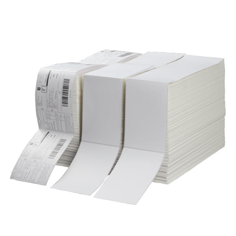 防三热敏JVU标签纸100x10x500折叠0EUB邮政物流标签5不干胶面单纸