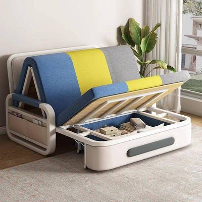 多沙发床可折沙发两用功能阳台缩单人双人客叠厅小无品牌/户伸型