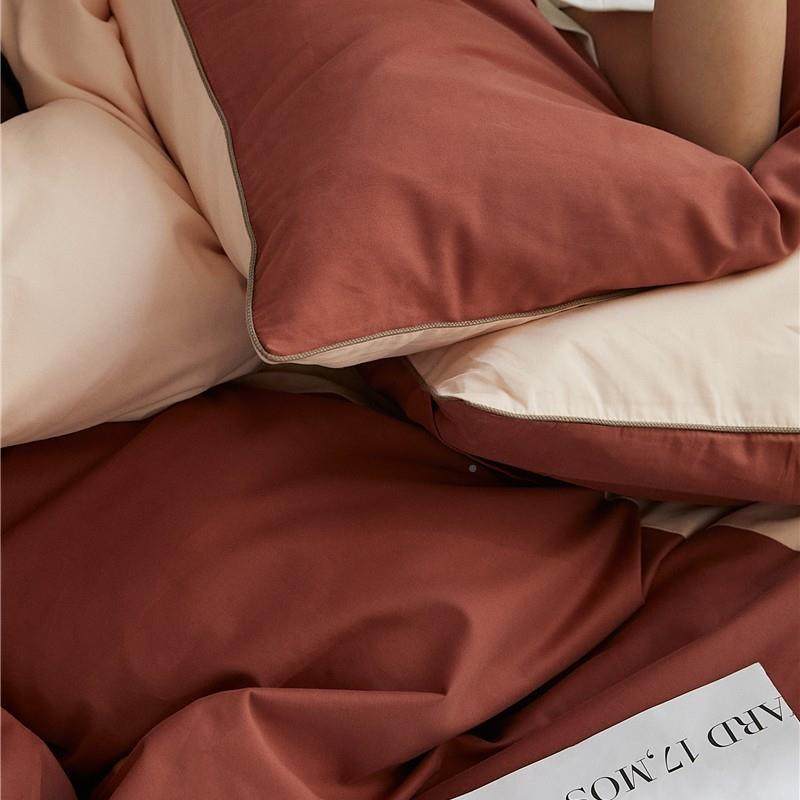 轻长奢100支秋绒棉加风厚磨毛四20230912件套冬床单被套床笠亲肤