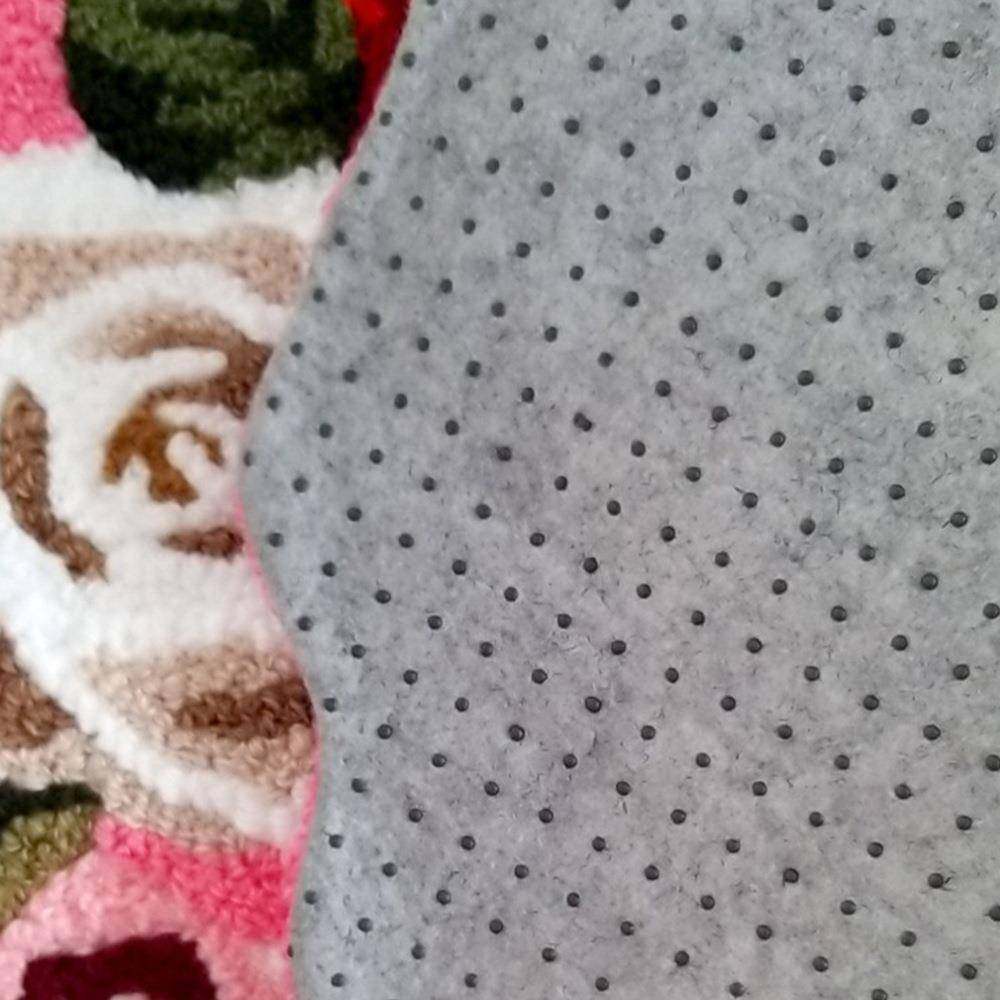 家用BNT浪漫心形玫瑰花约刺绣地现代简地厂家跨境入毯毯户地垫子