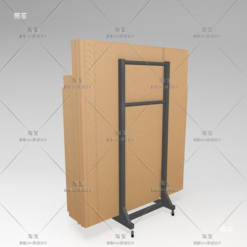 家用纸箱收纳架废旧分纸打板箱空快推递盒QPD包箱类整理架子置物