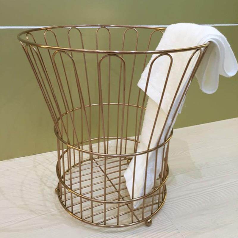 不锈毛钢毛巾筐巾店客房用品毛篮ZZB巾框客房布草筐圆锥浴巾收纳