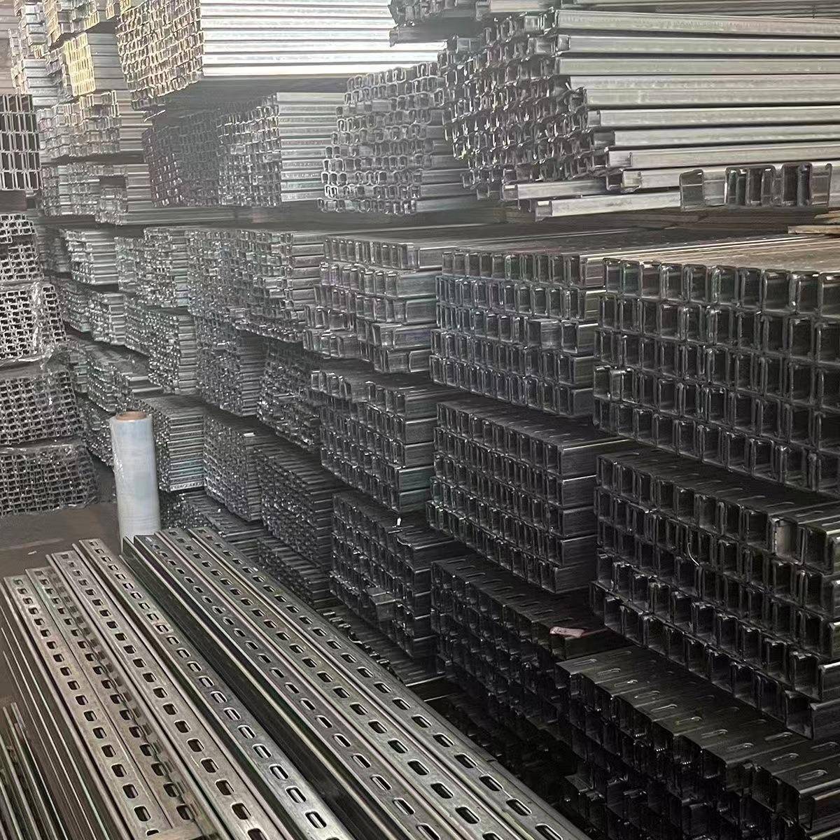 锌C光伏太阳能配1件支架管太阳抗震无品牌/管道配件有镀槽钢檩条4