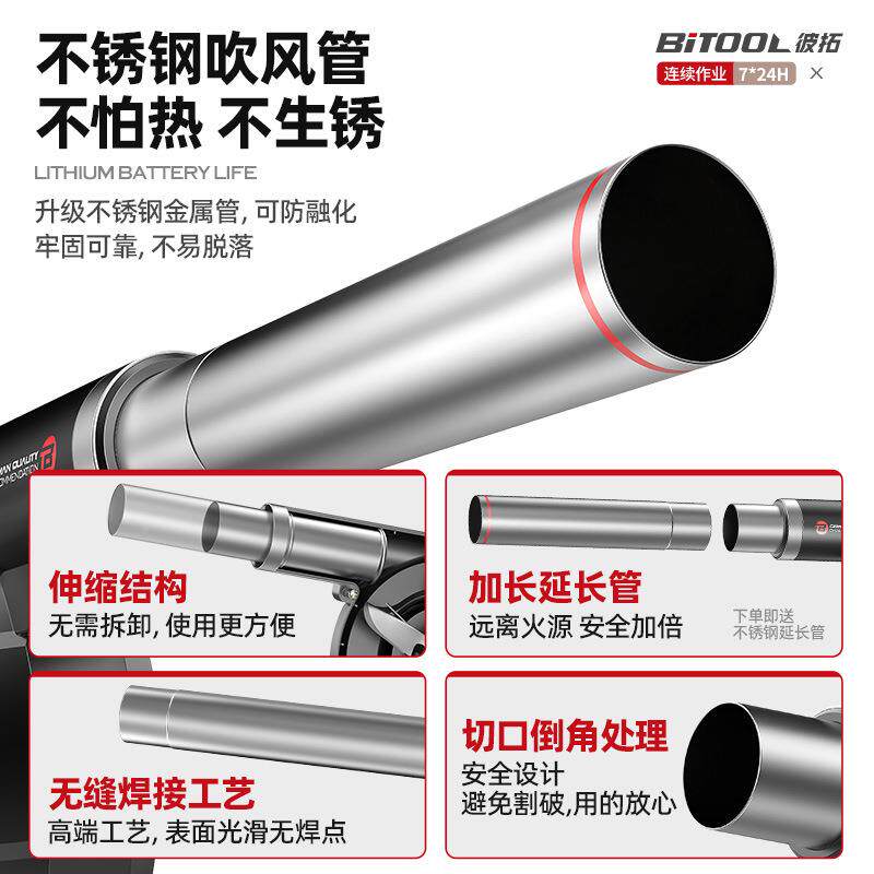 电鼓风机风烧烤专用吹机40265动小型手持线充电便无携式生火点碳