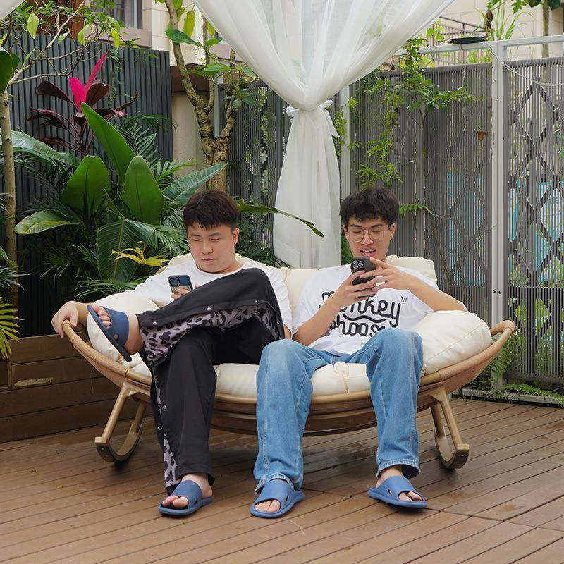 人椅大人椅懒人双阳摇HAQ台客厅休闲沙发可睡觉户外躺庭院家用摇,金属材料及制品,其他金属制品,淘宝优惠券,粉丝福利购,淘宝优惠卷