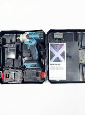 锂电击扳手无刷动扳手起子机LLV电便携大扭力式汽修风冲炮工厂