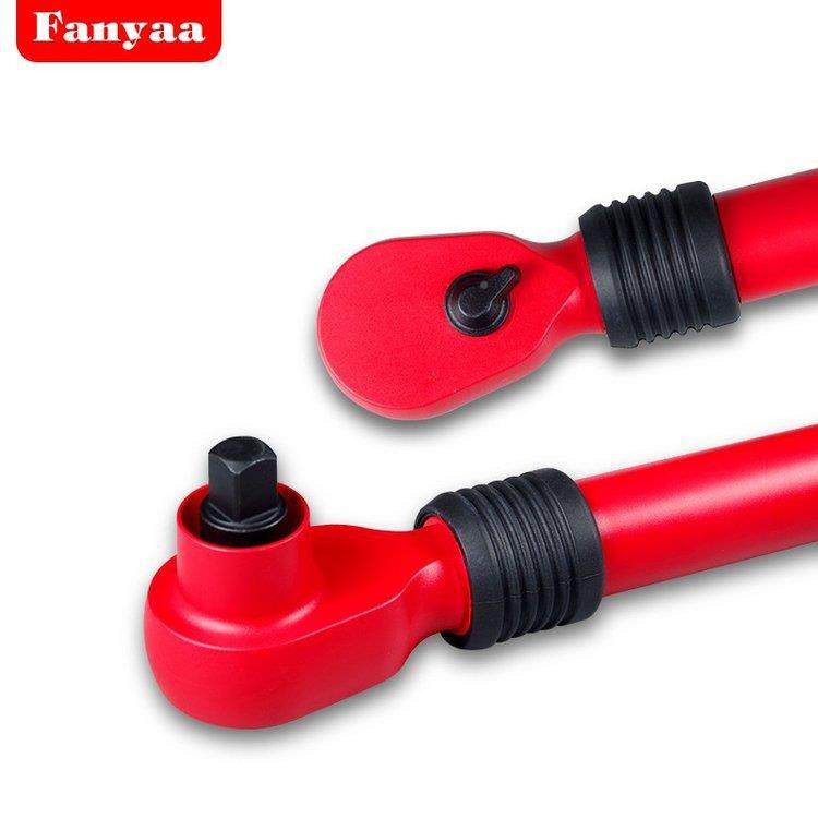 Fanya8a台力湾绝缘机ZNQ械式扭力3/棘轮扳手100D0V绝缘矩扳手VE