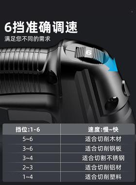 德国芝浦电锯曲线锯木工多功能50824电家用手持锯动木板线锯小型