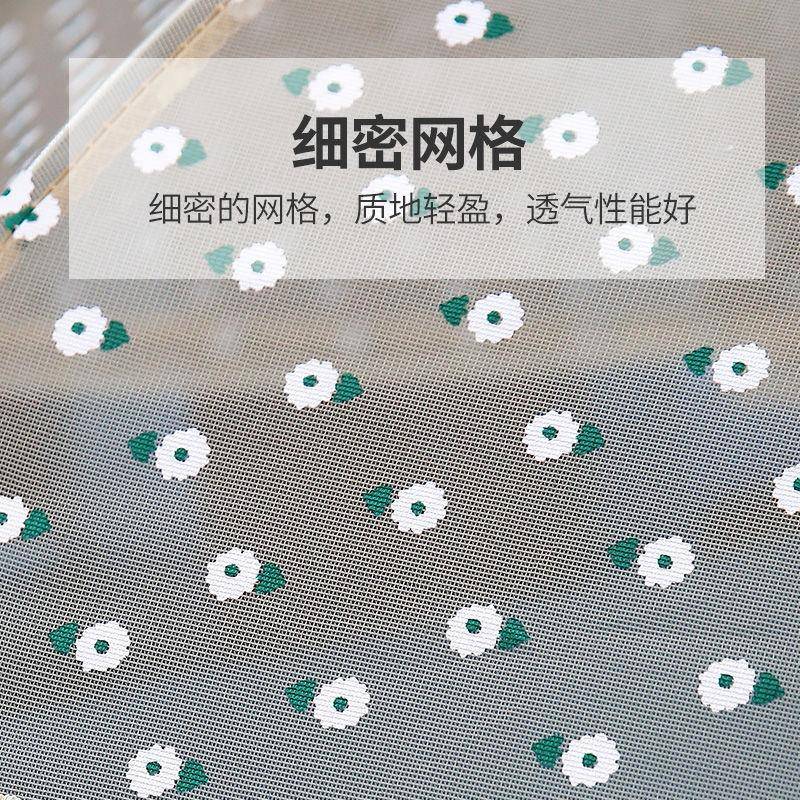 菜罩新款可折叠夏盖餐桌透气防家用网无品牌/纱罩尘季防苍蝇圆形