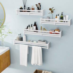 墙上儿童杂志绘收理纳置物架4p本cs壁挂书架-006手伴玩偶小整收纳