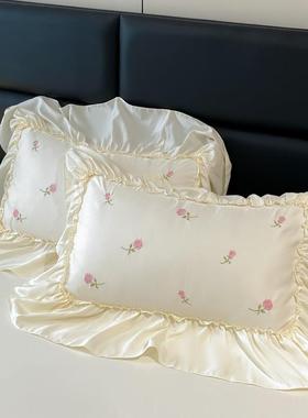 单公主水洗真丝风四件套夏季冰用丝凉感床被套床78705笠夏天裸睡