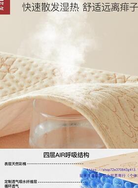 隔尿垫婴防水可洗大尺寸41875纯棉类透气宝宝四通用儿季儿隔夜童