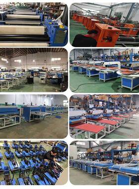 迷你烫画16712机G装标牌LOO印字气单动工位平板烫标机烫唛服机印