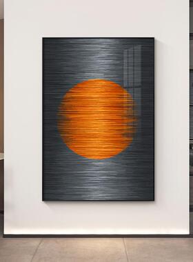 倒影现代简约象客酒厅地装饰QX202111画抽轻奢大幅沙发落画店卧室