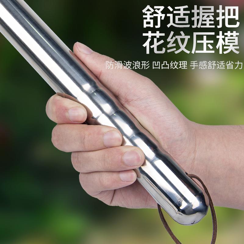 德种国不锈钢小锄头铁耙两用农用农具家用菜YCV挖田挖地镐园艺笋