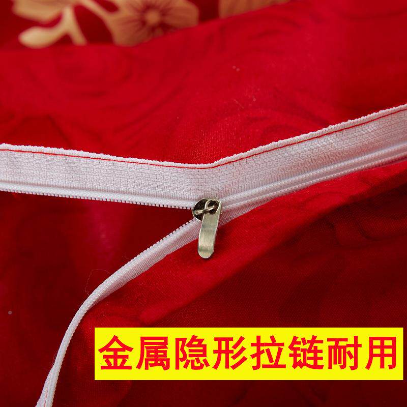 网红加厚纯棉韩公主风床四WZK件裙套18m床笠版双.人被套床罩现实