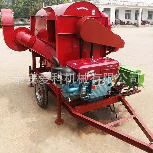 甘肃15型125稻麦脱粒3个风机二次清选有复脱的管2风机可自套机动