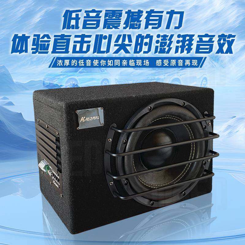 包邮车载重低音炮音响双双音圈大功率10寸磁喇1叭2V见描述汽车音