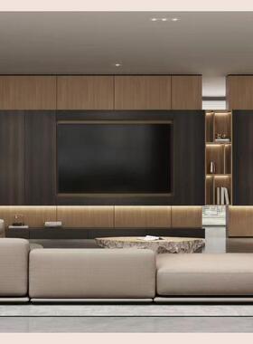 成厂全屋定制衣空柜卧室间整都体BDH一体衣柜电视柜餐家边柜订货