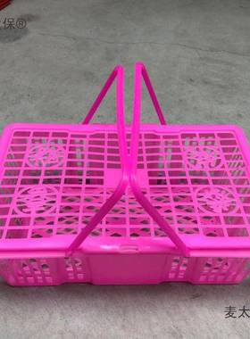 新料砂糖橘篮枇杷桂圆篮篮子框51581鸡蛋太沃柑塑料篮送礼手提带