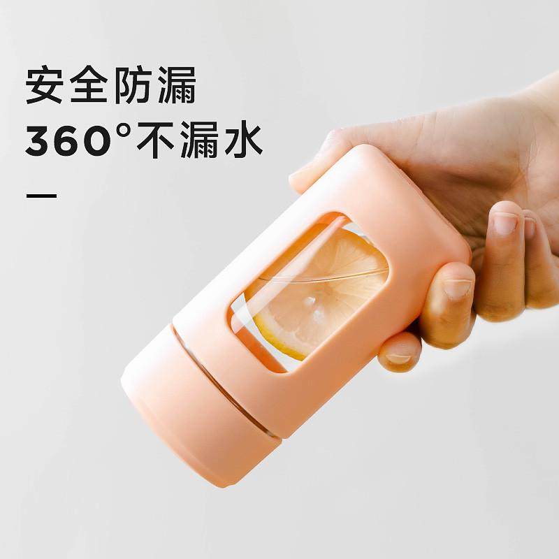 沃普夏季迷你可爱玻璃水杯女生高颜值防摔隔热便携小巧办公室杯子,餐饮具,玻璃杯,淘宝优惠券,粉丝福利购,淘宝优惠卷