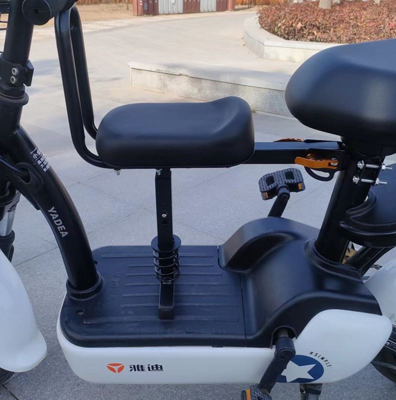 电动自行车新款前置儿童折叠踏板车通用前座子电车婴儿座椅