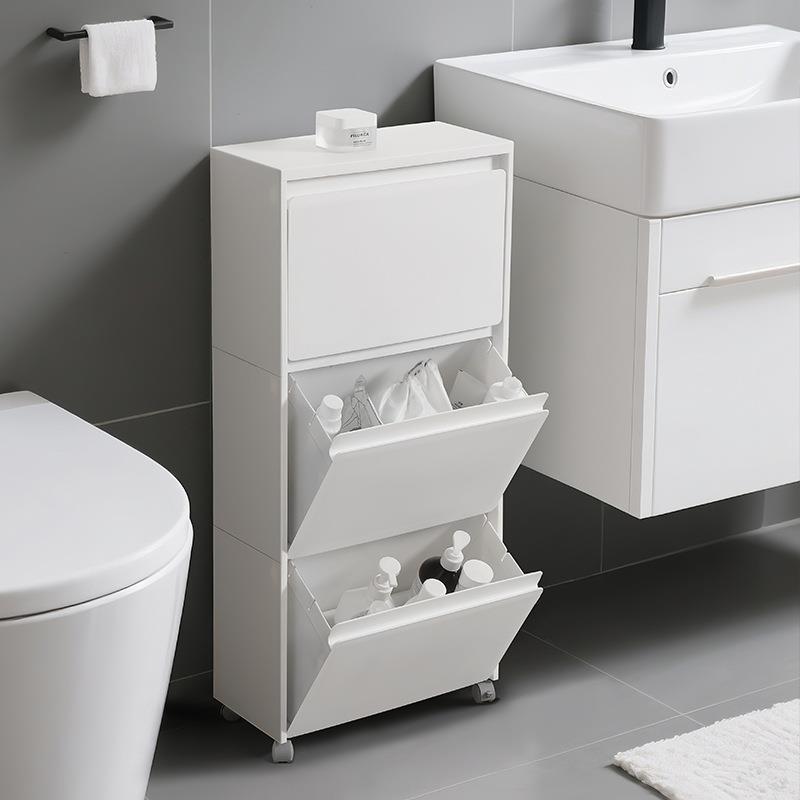 收纳柜多层家用客厅零食柜宝宝玩具收纳置物架抽屉储物柜带轮子