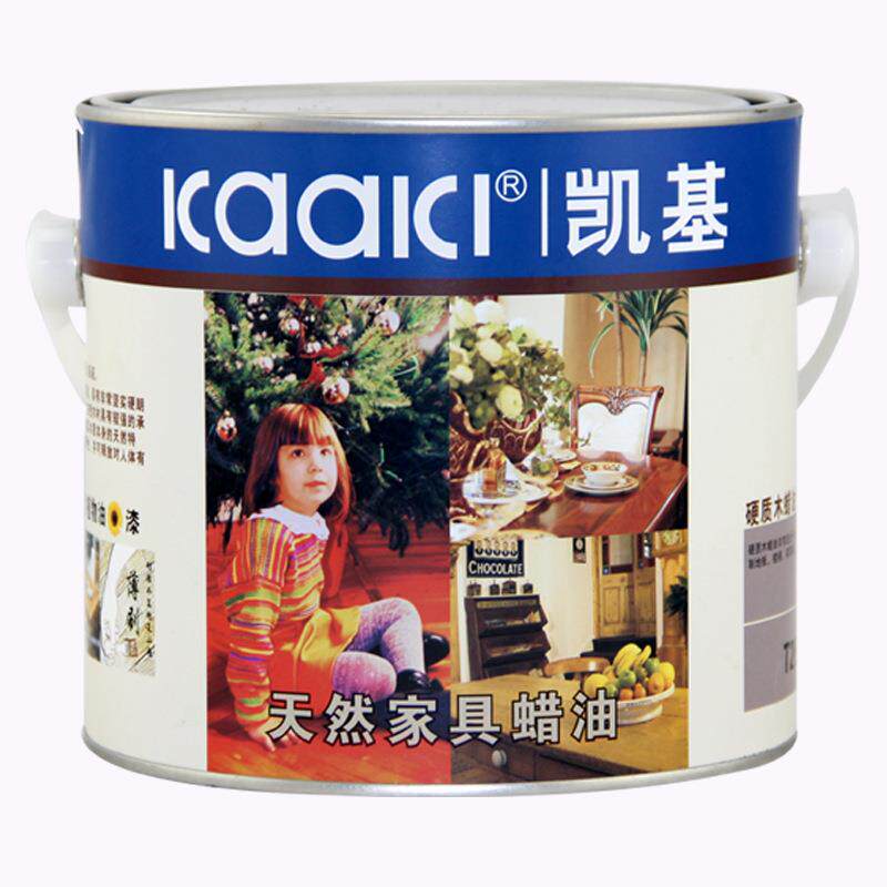 凯基家具蜡油T2618无甲醛硬质木蜡油/木油木器漆2.5L 1L