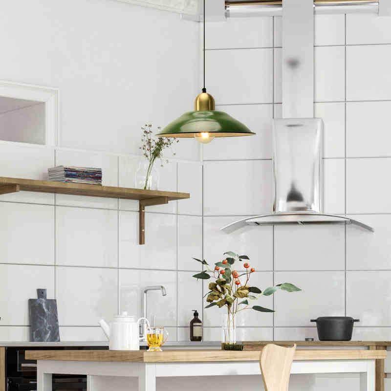 工业风复古怀旧铁艺锅盖吊灯创意个性餐厅火锅店咖啡厅绿色灯具,家装灯饰光源,智能吊灯,淘宝优惠券,粉丝福利购,淘宝优惠卷