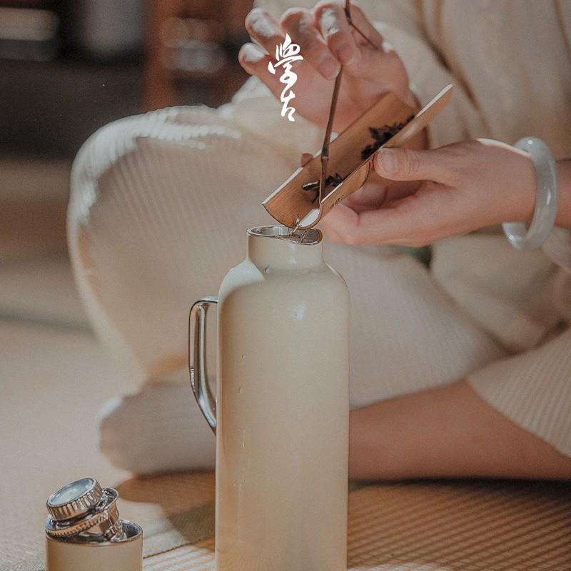 学古|传家壶迷你 热水壶焖茶壶暖瓶暖壶保温保温瓶