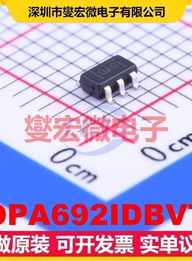 OPA692IDBVT SOT-23-6 单路视频放大器芯片IC