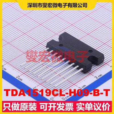TDA1519CL-H09-B-T HSIP-9B 双声道B类功放音频放大器芯片IC