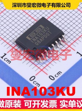 INA103KU SOIC-16-300mil 单路仪表放大器芯片IC