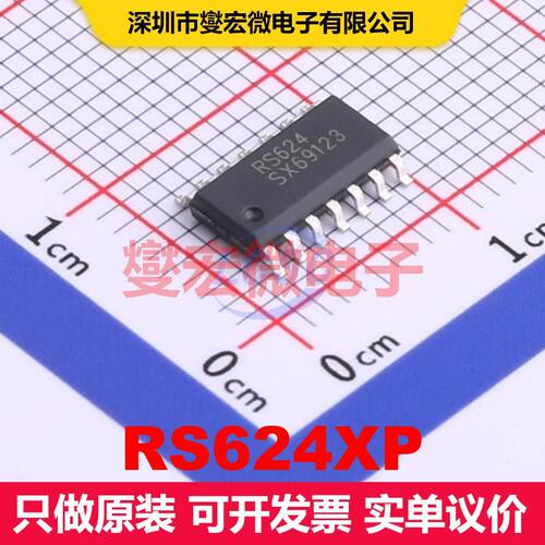 RS624XP SOIC-14 仪器放大器 线性 集成芯片IC