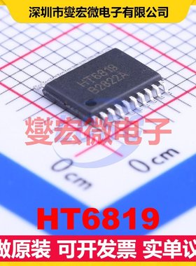 HT6819 TSSOP-20-EP 双声道D类功放音频放大器芯片IC