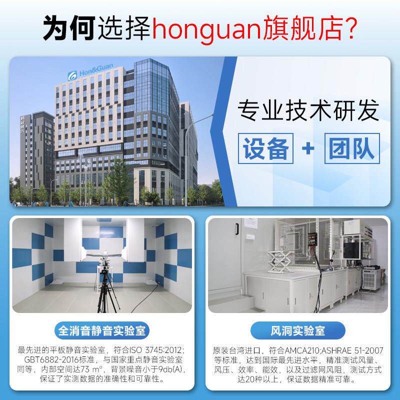 鸿冠HDD系列静音管超道风HDD系列家机排风扇强力浴室用厨房抽风机