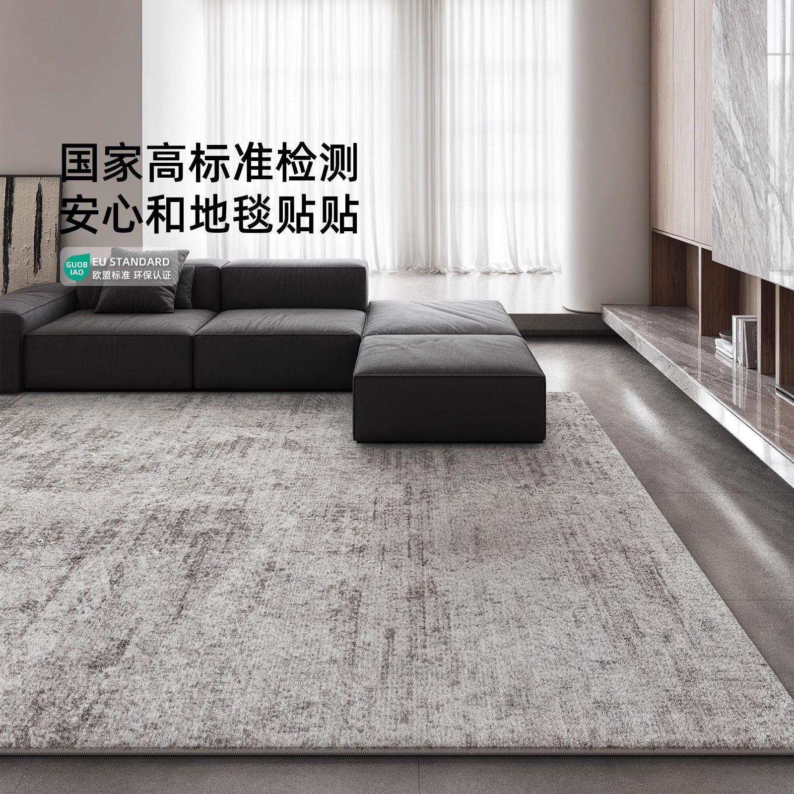 意式轻奢地简毯客厅地毯卧地室地垫加厚2026\/6\吸音防耐水脏极风