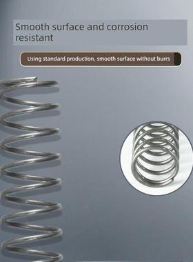 65Mn长弹簧线径1.8/2.0m压缩弹直簧120 150 200 300m长强大的锰65